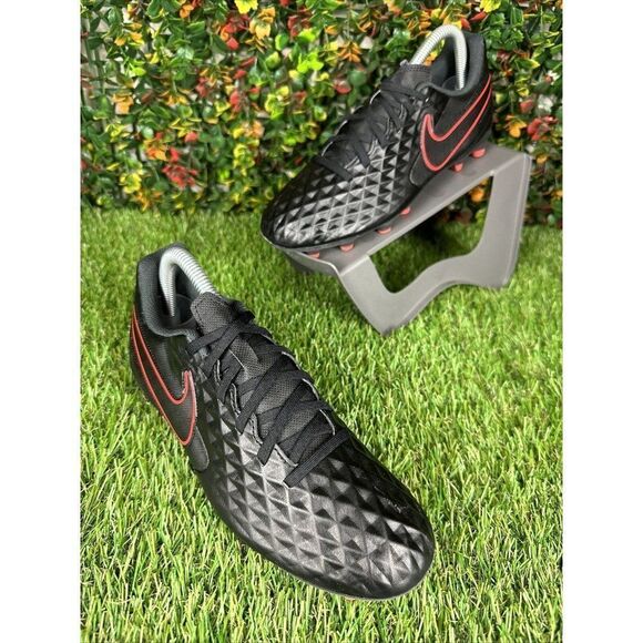 6.5 NIKE Tiempo Legend‎ Club FG Soccer Cleats Shoes AT6107-060 Mens 6.5 GUC - Picture 1 of 9